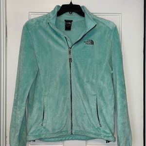 North Face women’s large zip up jacket
